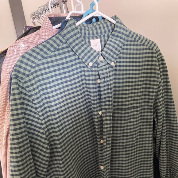 12 Large Casual Button Down Shirts - Picture 1 of 12